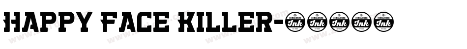 Happy Face Killer字体转换